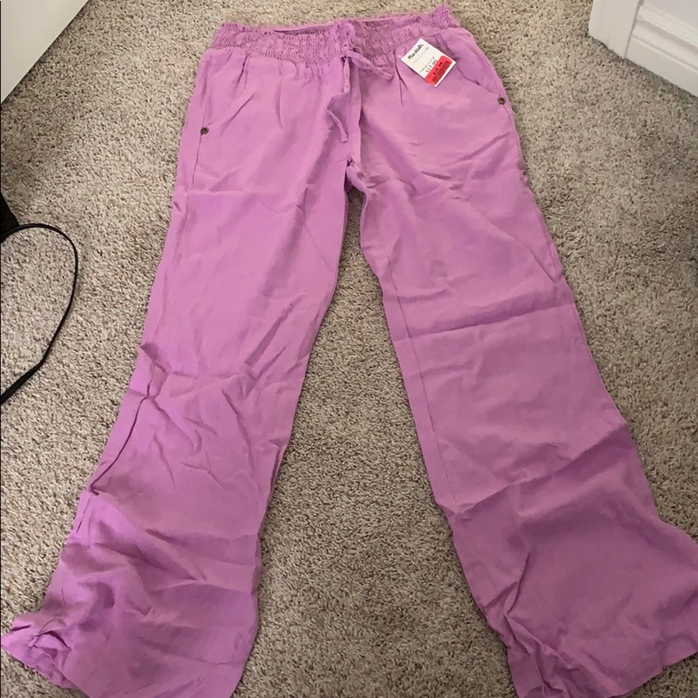 Purple pants